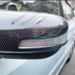 Honda City Batman Style Carbon Fiber Side Mirror Cover 2009-21 2