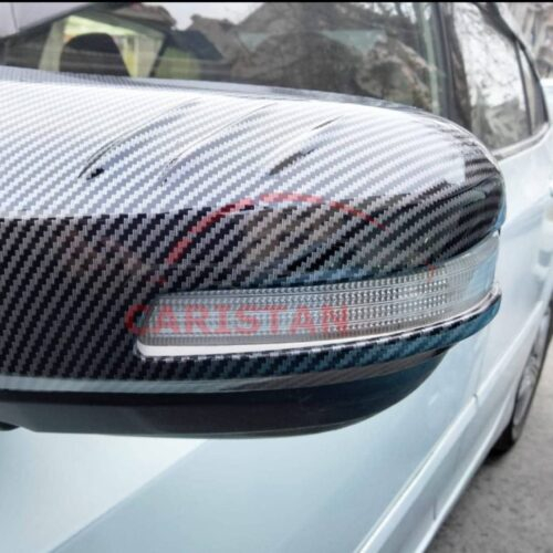 Honda City Batman Style Carbon Fiber Side Mirror Cover 2009-21 2