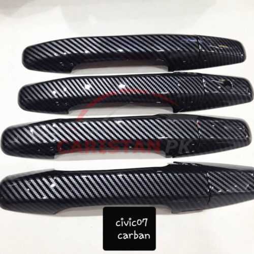 Honda Civic Reborn Carbon Fiber Door Handle Cover 2006-11 1