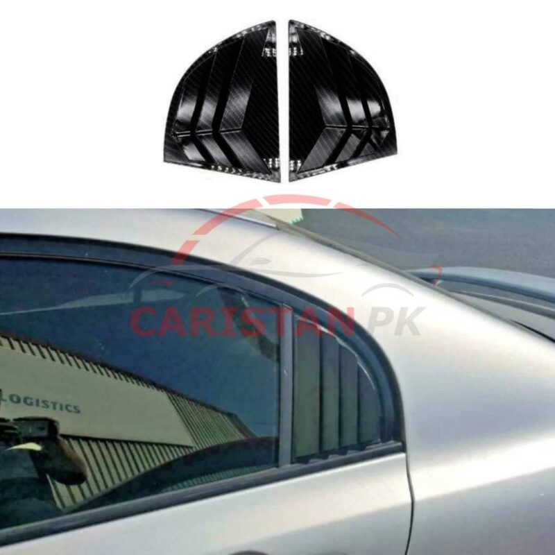 Honda Civic Reborn Quarter Glass Evo Rack Louver Cover Vent Set Honda Civic Reborn Quarter Glass Evo Rack Louver Cover Vent Set