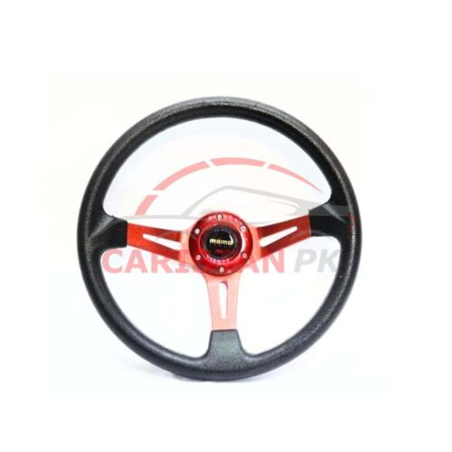 Momo Sports Style Steering Wheel Red 2