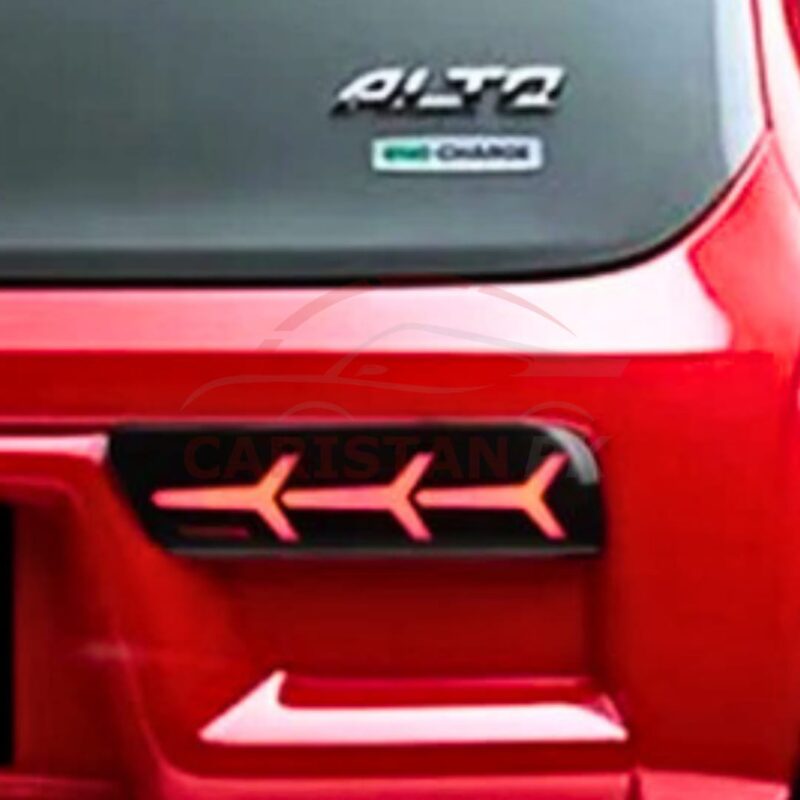Suzuki Alto Arrow Style Modified Tail Light China Made 2017-23 Model Suzuki Alto Arrow Style Modified Tail Light China Made 2017-23 Model