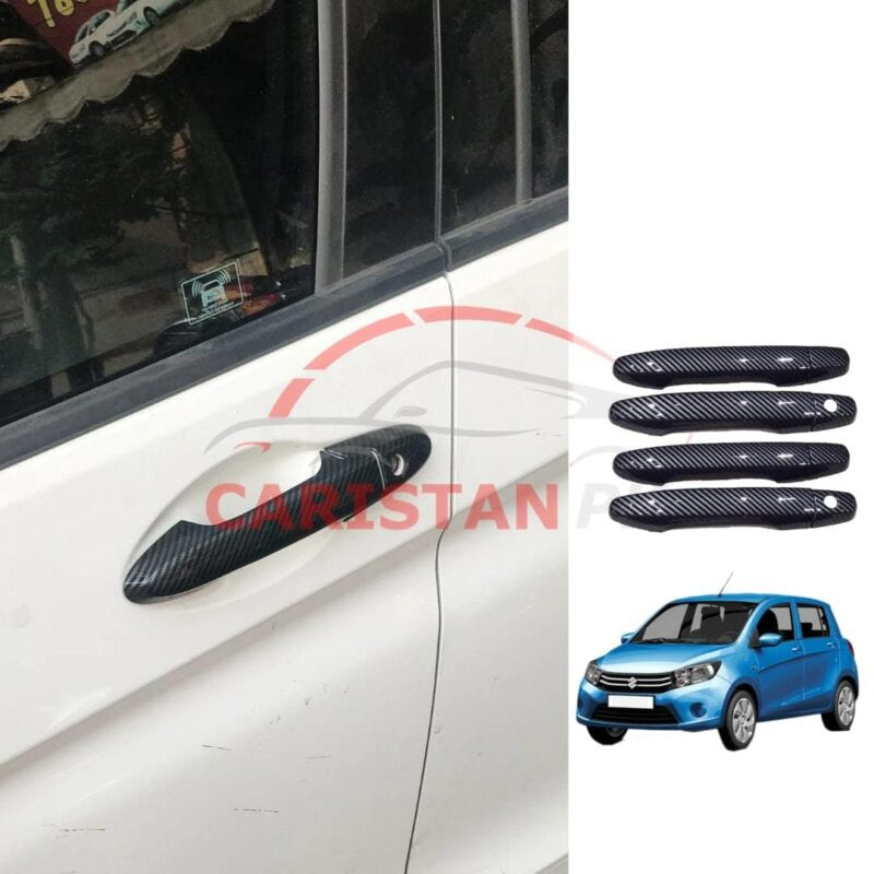 Suzuki Cultus Carbon Fiber Door Handle Cover 2017-26 Suzuki Cultus Carbon Fiber Door Handle Cover 2017-26