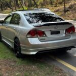 Unpainted Honda Civic Reborn ABS Plastic Duck Tail Spoiler 5 Unpainted Honda Civic Reborn ABS Plastic Duck Tail Spoiler 5