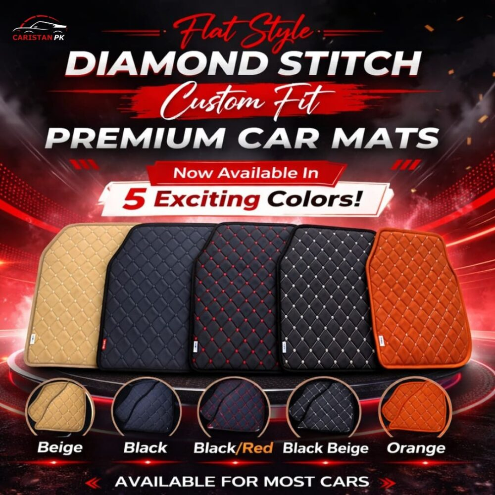 Flat Style Custom Fit Diamond Stitch 7D Floor Mats Available For Almost All Cars Flat Style Custom Fit Diamond Stitch 7D Floor Mats Available For Almost All Cars
