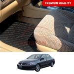 Mitsubishi Lancer Flat Style 7D Floor Mats Black 2004-08