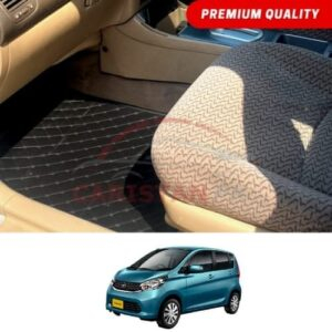Nissan Dayz Flat Style 7D Floor Mats Black 2013-18