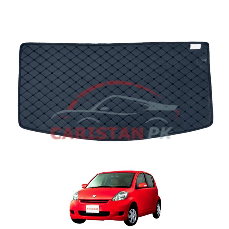 Toyota Passo 7D Trunk Protection Mat Black 2003-09