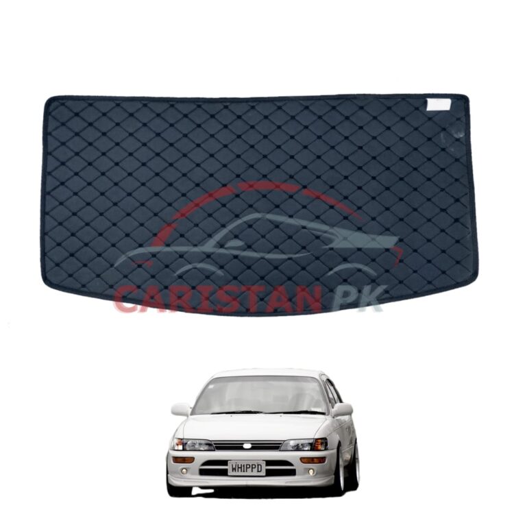 Toyota Corolla Indus 7D Trunk Protection Mat Black