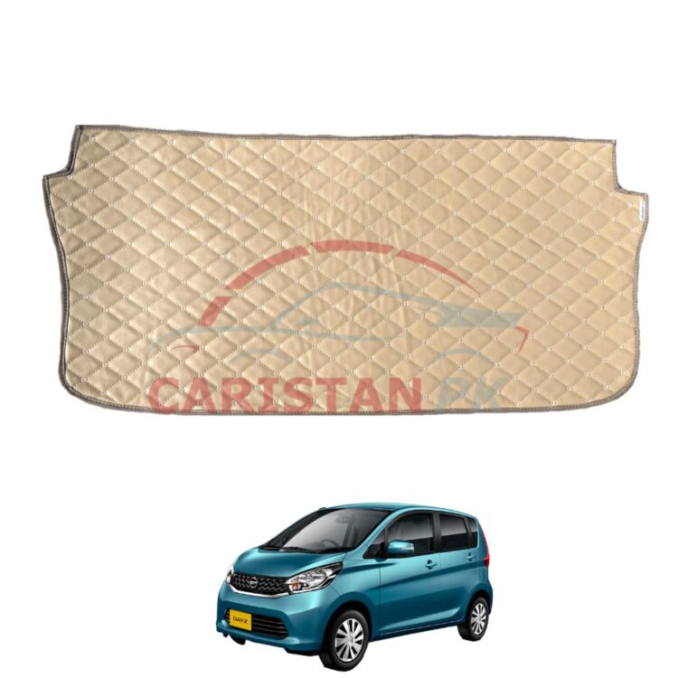 Nissan Dayz 7D Trunk Protection Mat Full beige