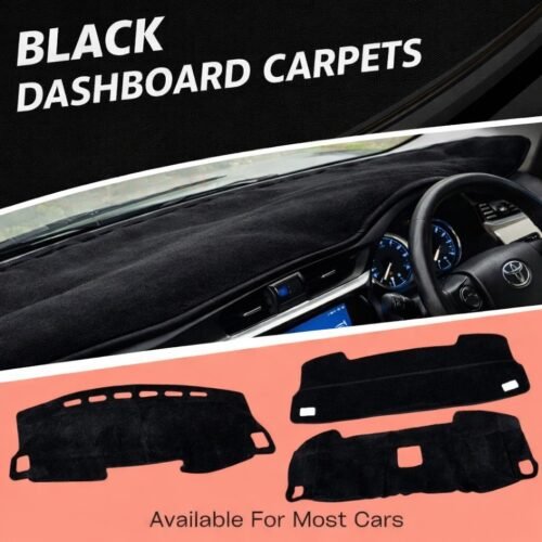 Dashboard Carpet Black Color Available For Most Cars In Pakistan