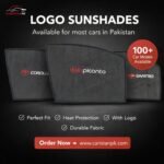 Car Sunshades With Logo Available For All Cars In Pakistan