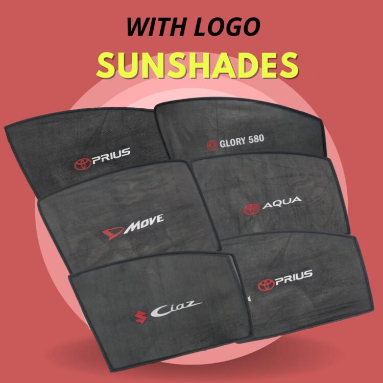 Car Sunshades With Logo Available For All Cars In Pakistan