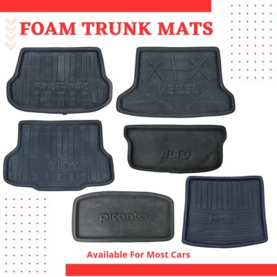 Premium Foam Trunk Mats Available For Most Cars In Pakistan