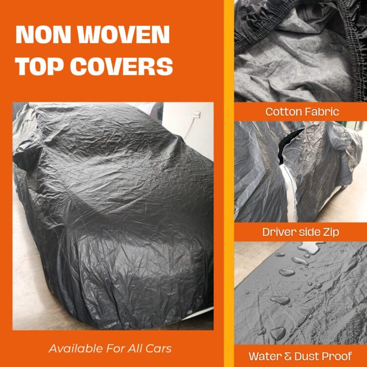 Premium Non Woven Scratchproof Top Covers Available For All Cars