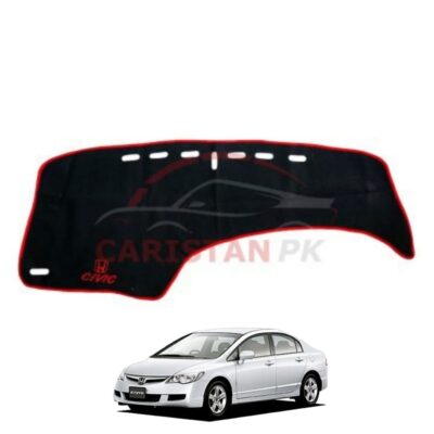 Honda Civic Reborn Dashboard Carpet With Red Lining