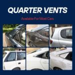 Window Quarter Glass Cover Vent Set Available For Most Cars