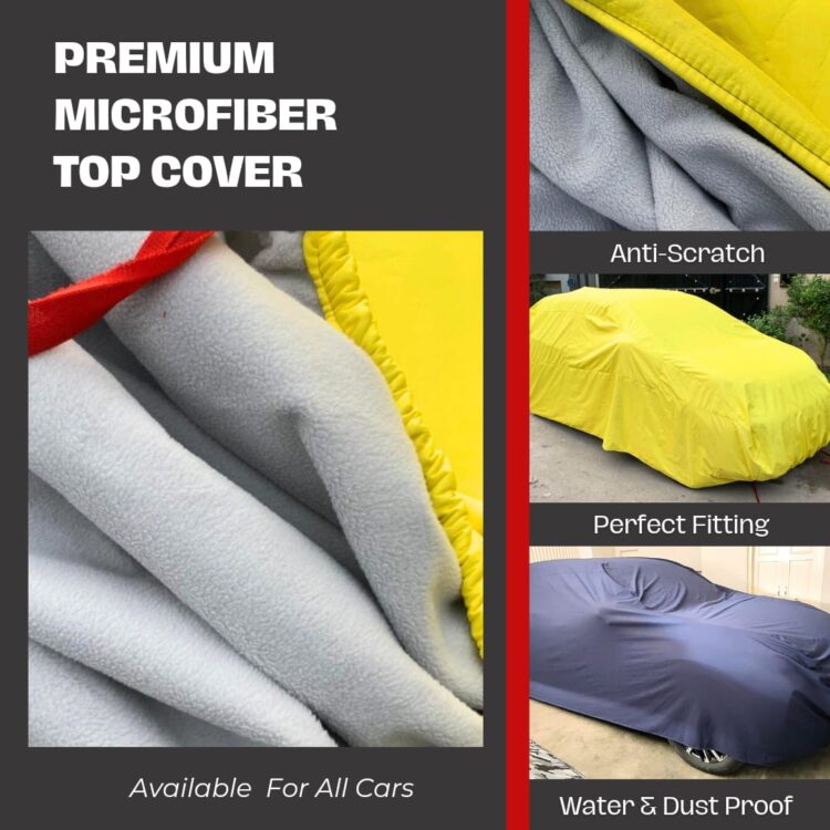 Premium Microfiber Top Cover Available For All Cars