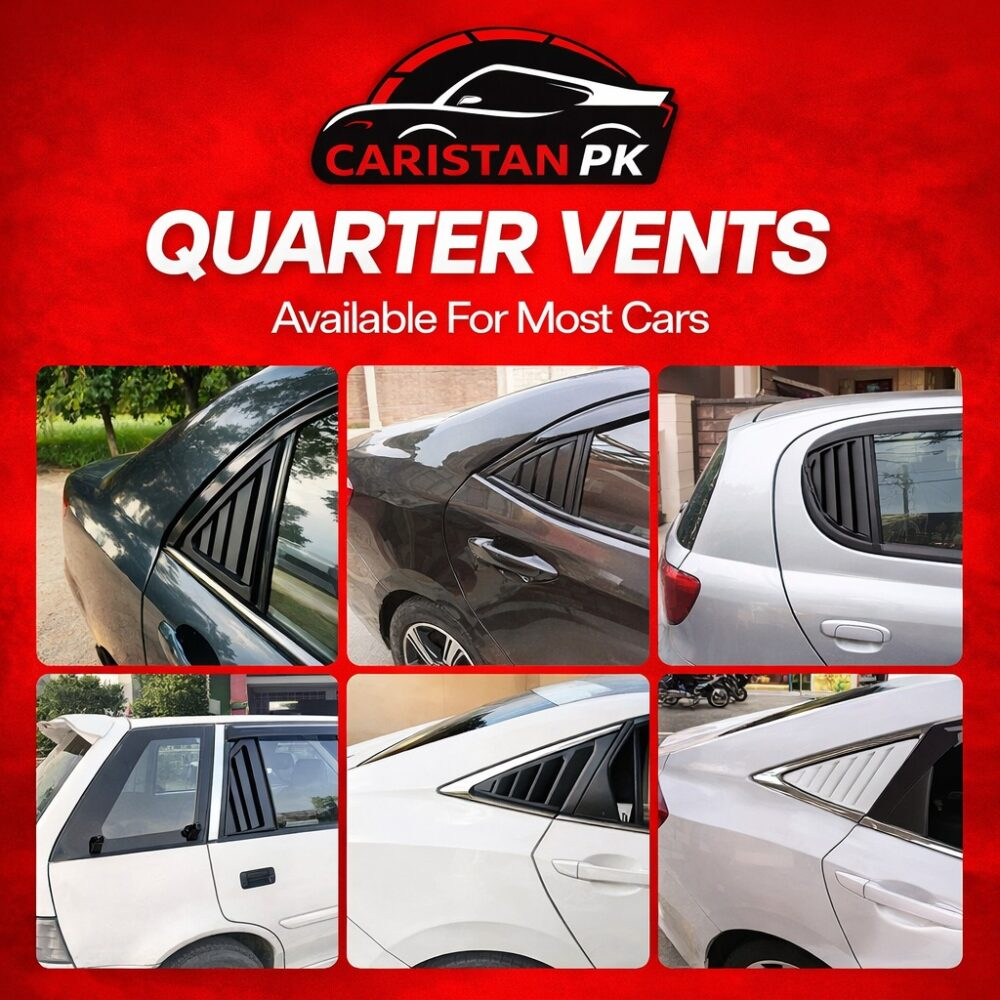 Window Quarter Glass Cover Vent Set Available For Most Cars