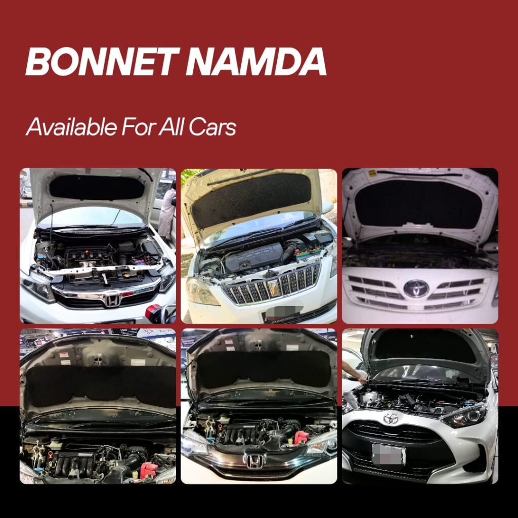 Bonnet Cover Protector Insulator Namda Available For Most Cars