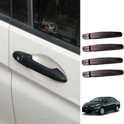 Toyota Yaris Carbon Fiber Door Handle Cover