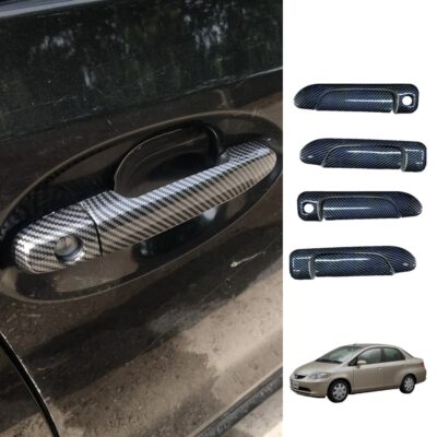 Honda City Carbon Fiber Door Handle Cover 2004-06