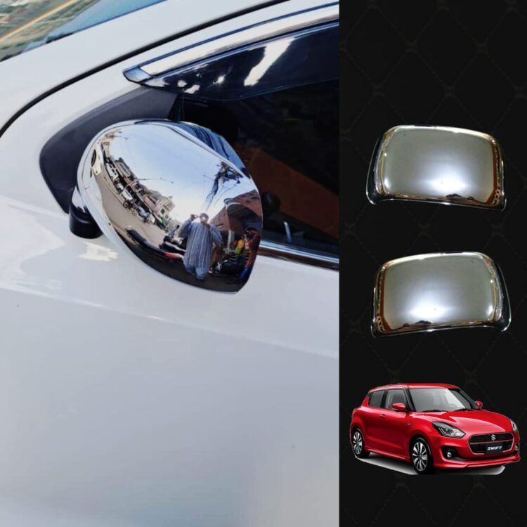 Suzuki Swift Chrome Side Mirror Covers 2022 Model & Onwards