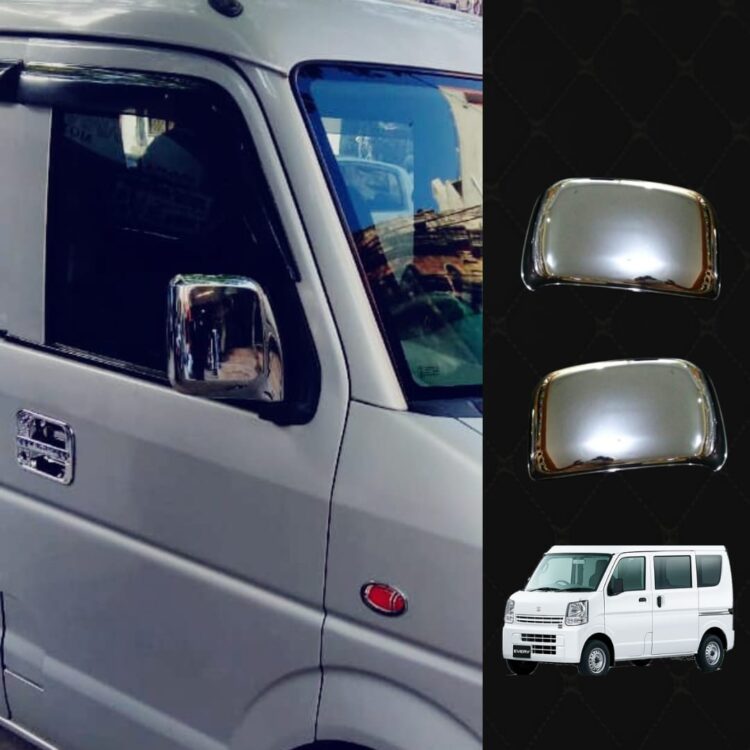 Suzuki Every Chrome Side Mirror Covers 2007-18