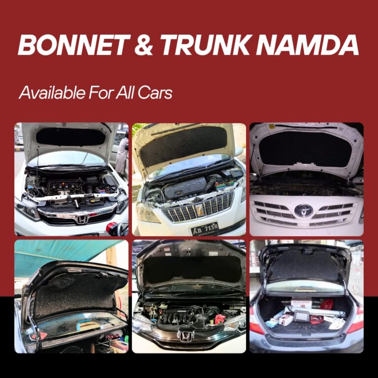 Bonnet Cover Protector Insulator Namda Available For Most Cars