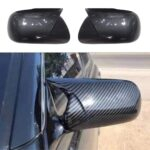 Toyota Corolla Indus Batman Style Carbon Fiber Side Mirror Cover