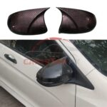 Honda Fit Batman Style Side Mirror Cover Carbon Fiber 2014-19