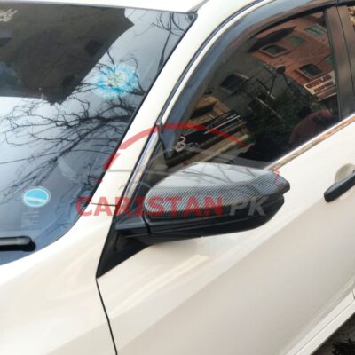 Honda Civic Carbon Fiber Side Mirror Cover 2016-21 2