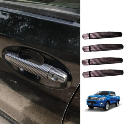 Toyota Hilux Revo Carbon Fiber Door Handle Cover