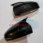 Honda Fit Batman Style Side Mirror Cover Carbon Fiber 2014-19 2