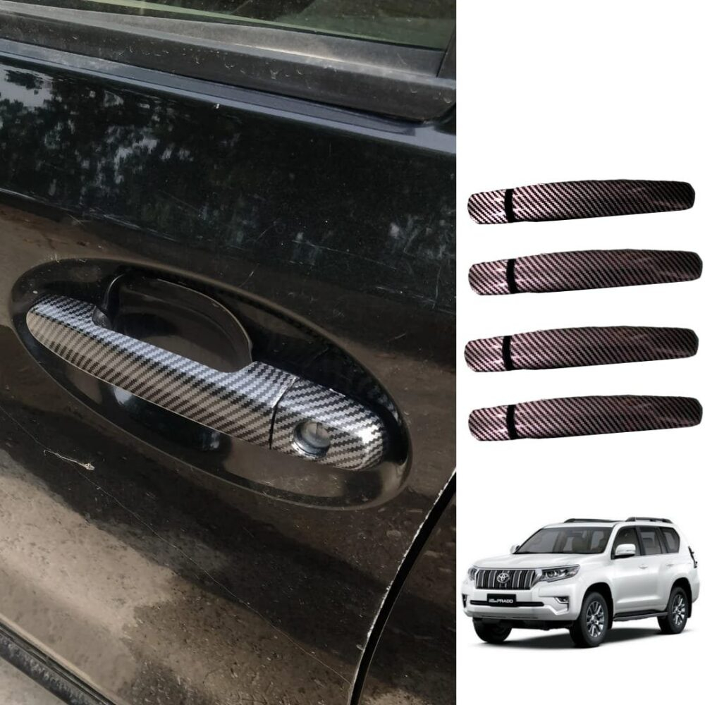 Toyota Prado Carbon Fiber Door Handle Cover 2010-21