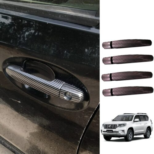 Toyota Prado Carbon Fiber Door Handle Cover 2010-21