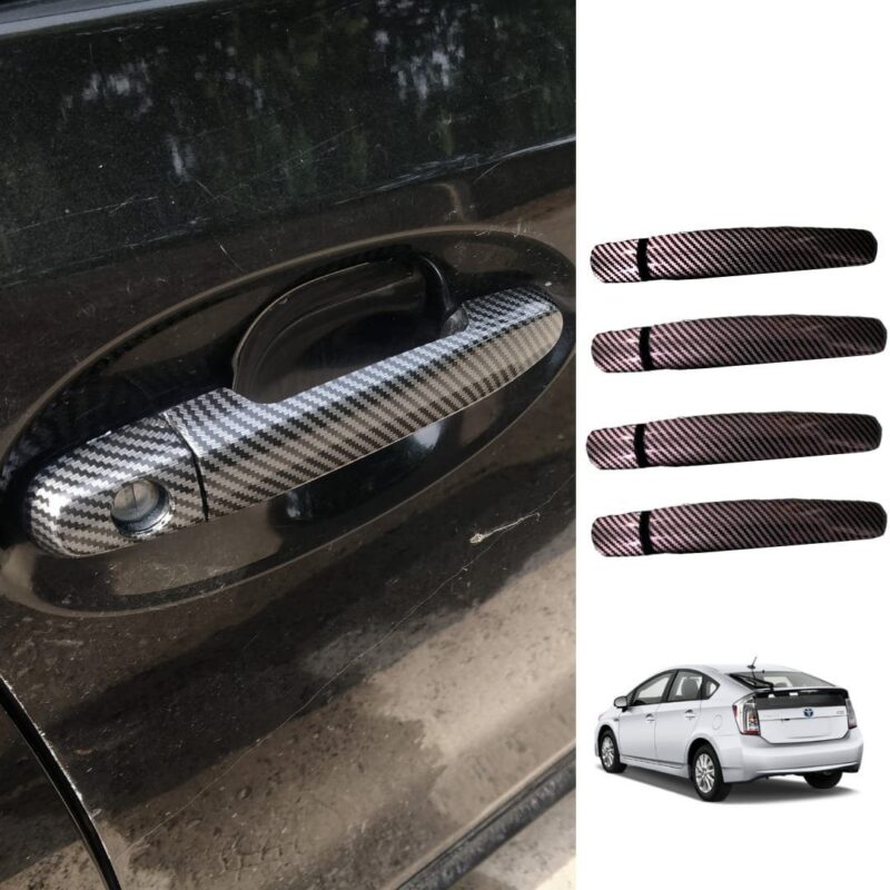 Toyota Prius Carbon Fiber Door Handle Cover 2010-17 Toyota Prius Carbon Fiber Door Handle Cover 2010-17
