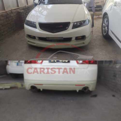 Unpainted Honda Accord High-Grade Fiber Glass Body Kit 2 Pc