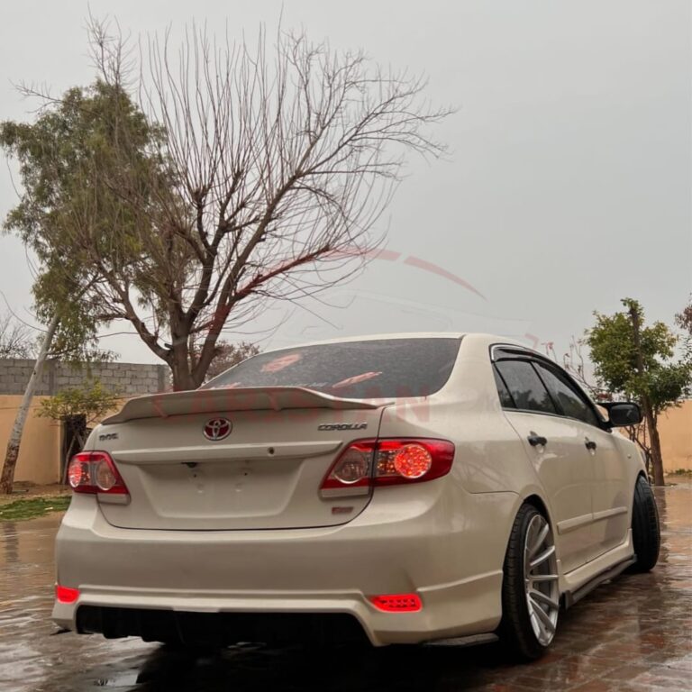 Unpainted Toyota Corolla Fiber Glass Back Bumper Sports Kit 2011-13 2