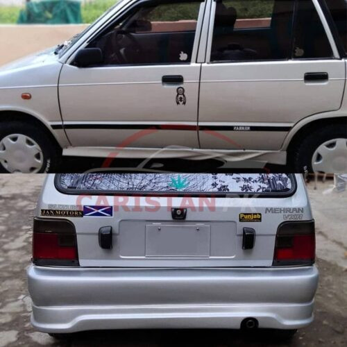 Unpainted Suzuki Mehran High-Grade Fiber Glass Body Kit 4Pc 1