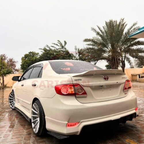 Unpainted Toyota Corolla Fiber Glass Back Bumper Sports Kit 2011-13