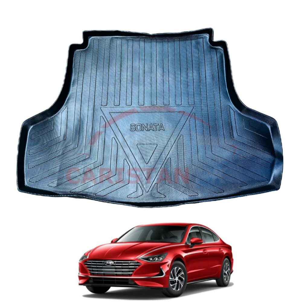 Hyundai Sonata PVC Trunk Mat Black