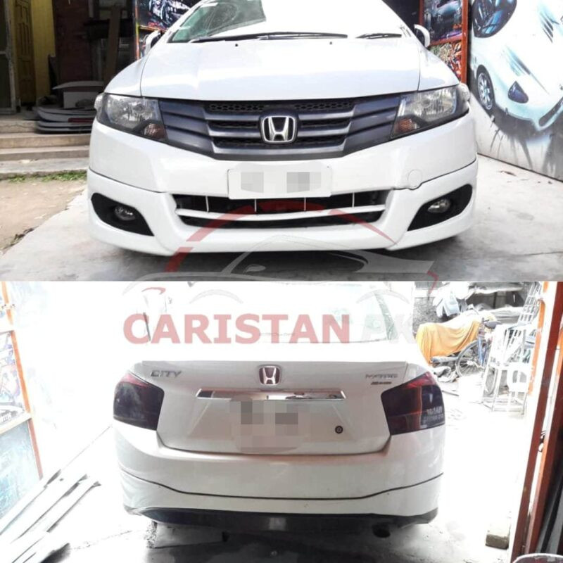 Unpainted Honda City High-Grade Fiber Glass Body Kit 4 Pc 2009-11 Model 5