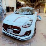 Unpainted Suzuki Swift New Shape High-Grade Fiber Glass Body Kit 2 Pc 1 Unpainted Suzuki Swift New Shape High-Grade Fiber Glass Body Kit 2 Pc 1