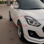 Unpainted Suzuki Swift New Shape High-Grade Fiber Glass Body Kit 4 Pc 2
