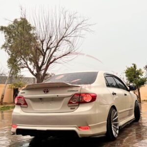 Unpainted Toyota Corolla Fiber Glass Back Bumper Sports Kit 2011-13 1