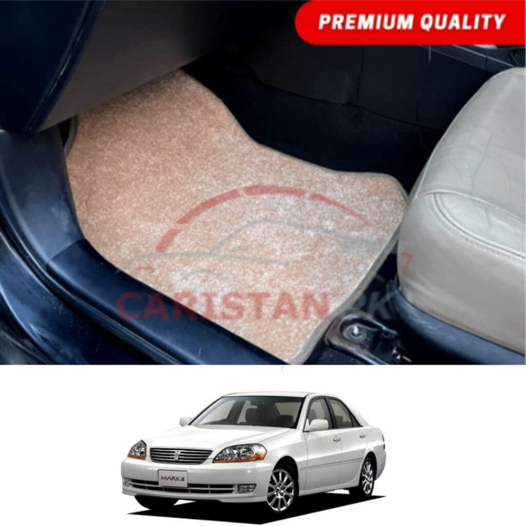 Toyota Mark 2 Premium Carpet Floor Mats Beige