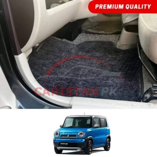 Suzuki Huslter Premium Carpet Floor Mats Black Grey 2014-19