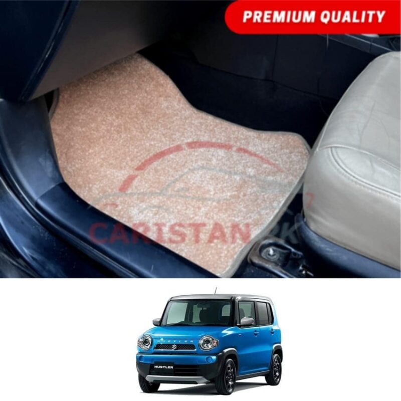 Suzuki Hustler Premium Carpet Floor Mats Beige 2014-19