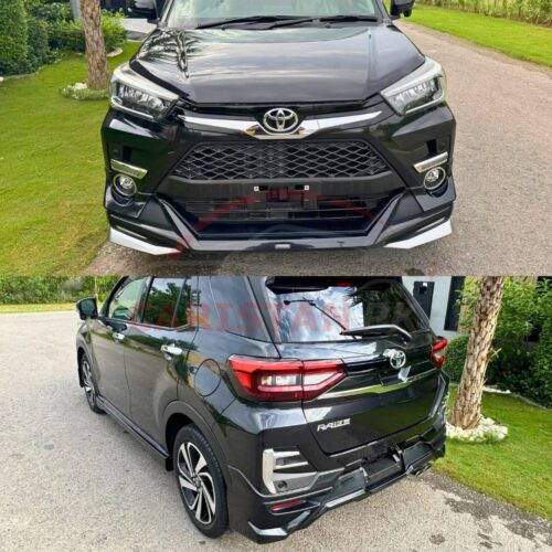 Unpainted Toyota Rush Body Kit 2 Piece Fiber Glass